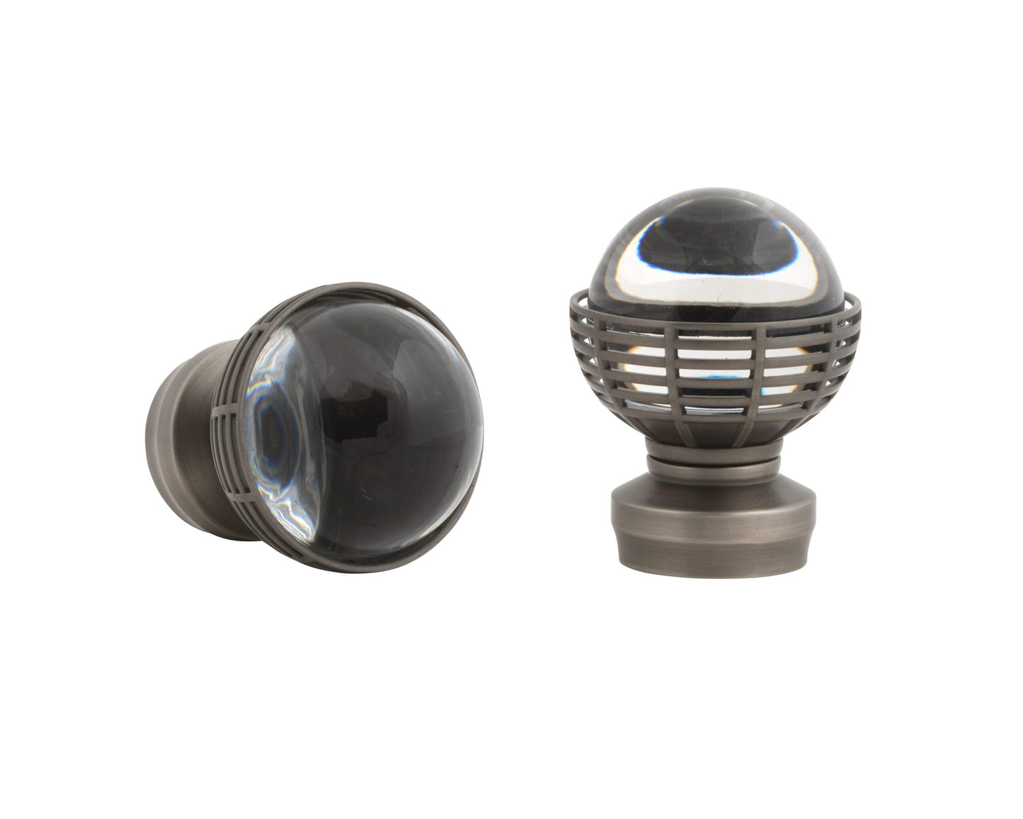 1 3/8" Kirsch Designer Metals Finials and Endcaps