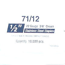 Stainless Steel Rust Resistant Staples For 7R Air Tacker