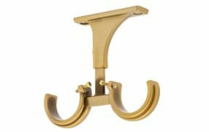 Kirsch Designer Metals 1 3/8" Brackets and Accessories
