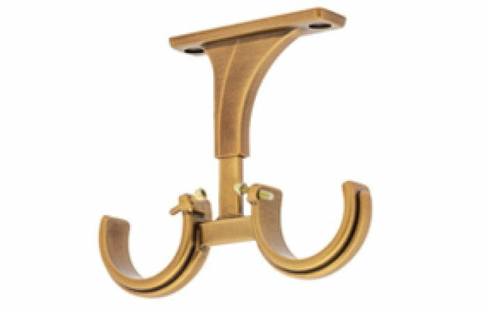 Kirsch Designer Metals 1 3/8" Brackets and Accessories