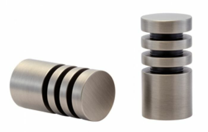 1 3/8" Kirsch Designer Metals Finials and Endcaps