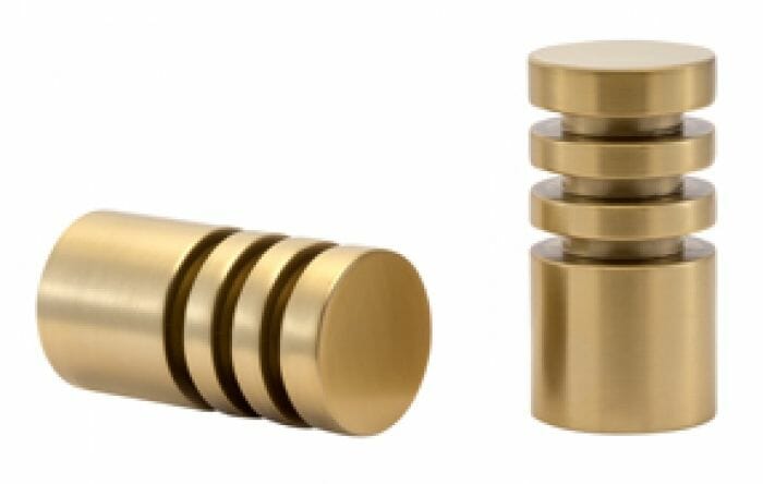 1 3/8" Kirsch Designer Metals Finials and Endcaps