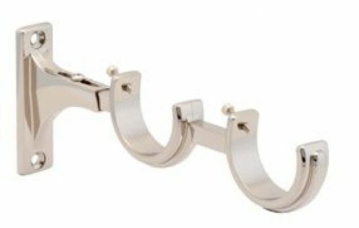 Kirsch Designer Metals 1 3/8" Brackets and Accessories