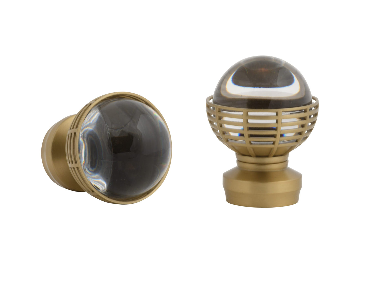 1 3/8" Kirsch Designer Metals Finials and Endcaps
