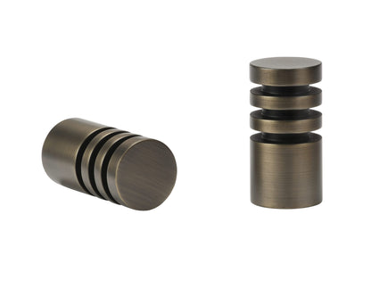 1 3/8" Kirsch Designer Metals Finials and Endcaps
