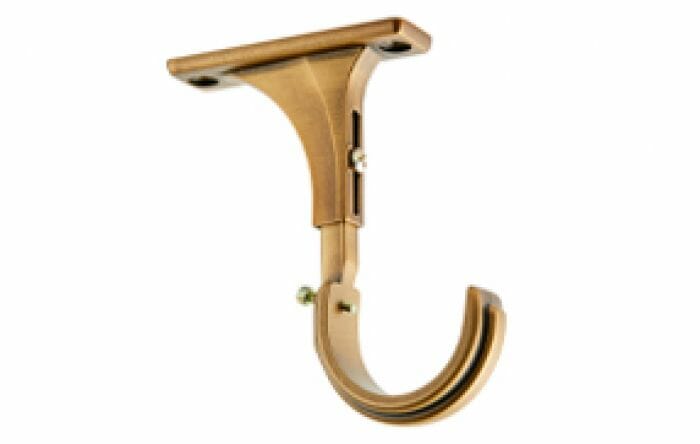 Kirsch Designer Metals 1 3/8" Brackets and Accessories