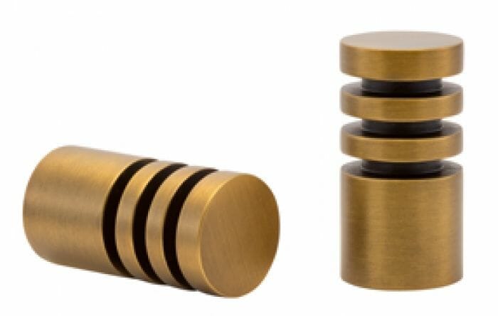 1 3/8" Kirsch Designer Metals Finials and Endcaps