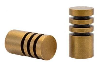 1 3/8" Kirsch Designer Metals Finials and Endcaps