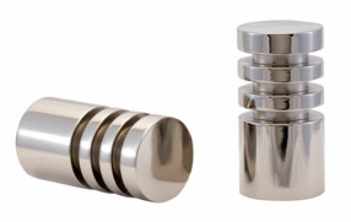 1 3/8" Kirsch Designer Metals Finials and Endcaps
