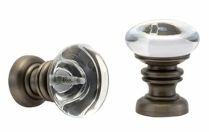 2" Kirsch Designer Metals Finials and Endcaps