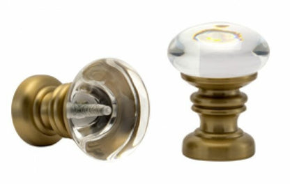 1 3/8" Kirsch Designer Metals Finials and Endcaps