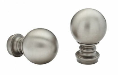2" Kirsch Designer Metals Finials and Endcaps