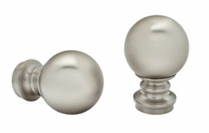 1 3/8" Kirsch Designer Metals Finials and Endcaps