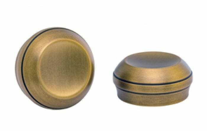 1 3/8" Kirsch Designer Metals Finials and Endcaps