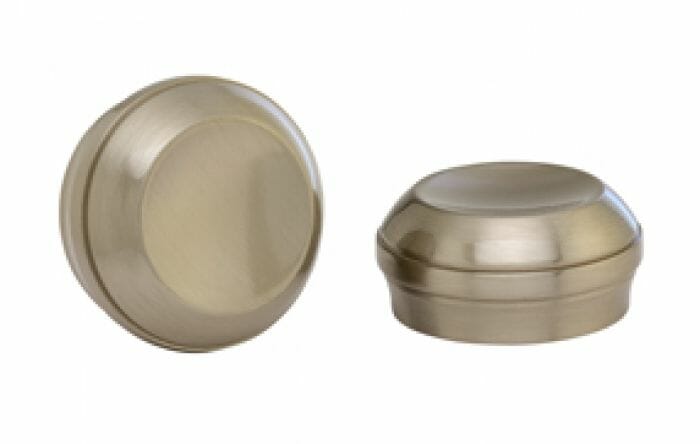 1 3/8" Kirsch Designer Metals Finials and Endcaps