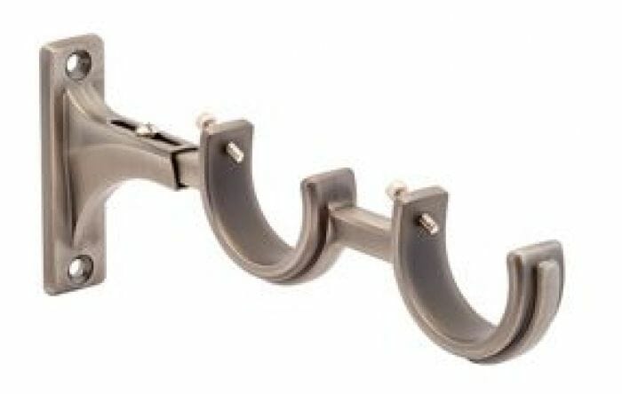 Kirsch Designer Metals 1 3/8" Brackets and Accessories