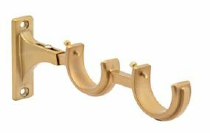 Kirsch Designer Metals 1 3/8" Brackets and Accessories