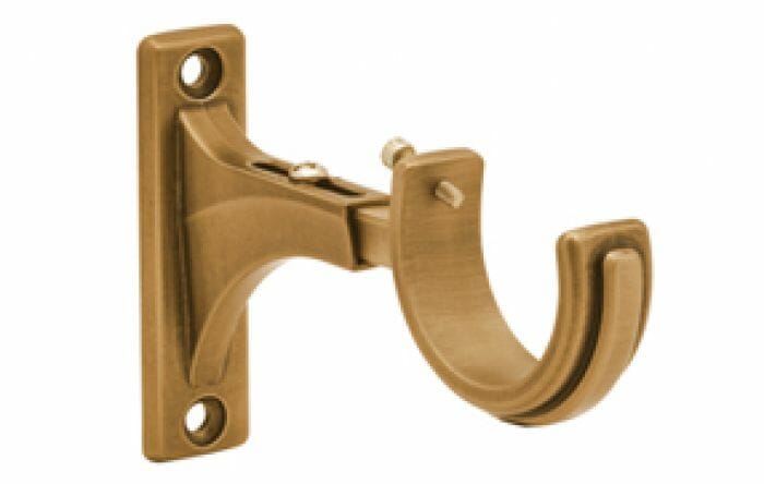 Kirsch Designer Metals 1 3/8" Brackets and Accessories